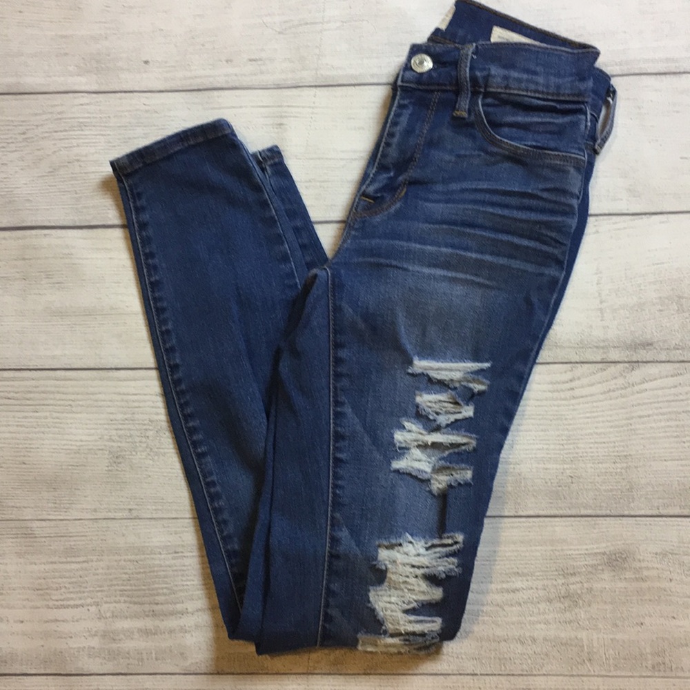 Pacsun Jeggings distressed ripped